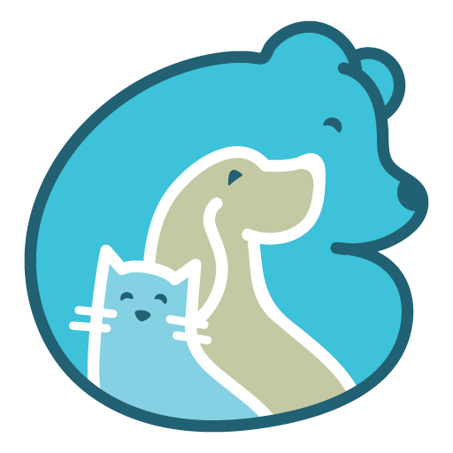 Cropped Blue Bear Veterinary Clinic Icon Alt